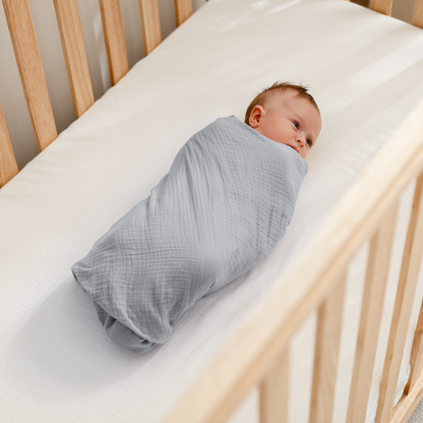Muslin Swaddle Blankets Pack of 3 by Comfy Cubs