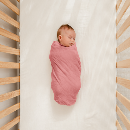 Muslin Swaddle Blankets Pack of 3 by Comfy Cubs