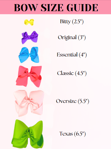 Classic Grosgrain Hair Bow - Satin Headband - 4.5"
