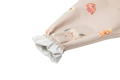 Smock Bib for Baby & Toddler Long Sleeve (Farm)